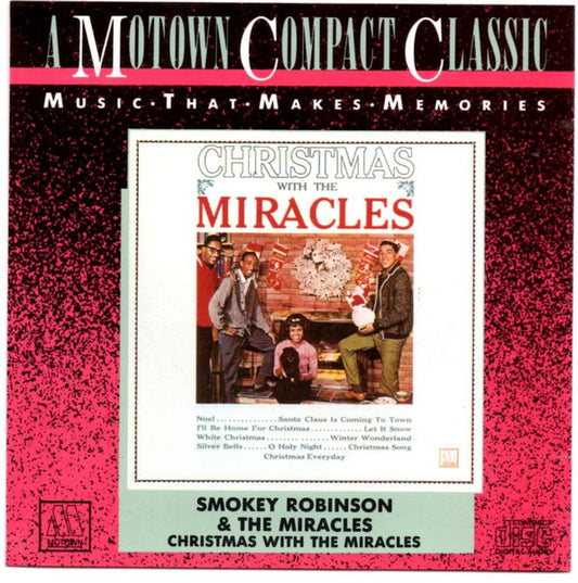 Smokey Robinson & The Miracles* – Christmas With The Miracles CD Mint Condition