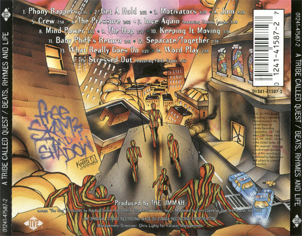 A Tribe Called Quest ‎– Beats, Rhymes And Life CD Mint Condition