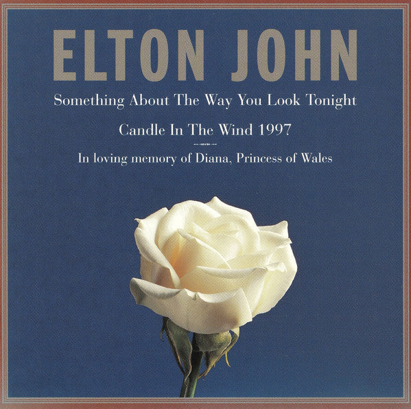 Elton John – Something About The Way You Look Tonight / Candle In The Wind 1997 CD NM