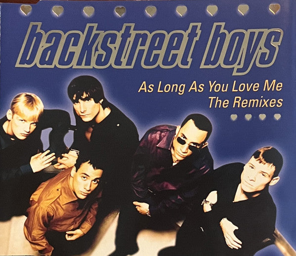 Backstreet Boys ‎– As Long As You Love Me (The Remixes) CD VG+/VG+