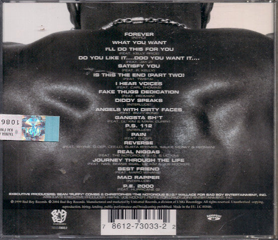 Puff Daddy – Forever CD VG+/VG+