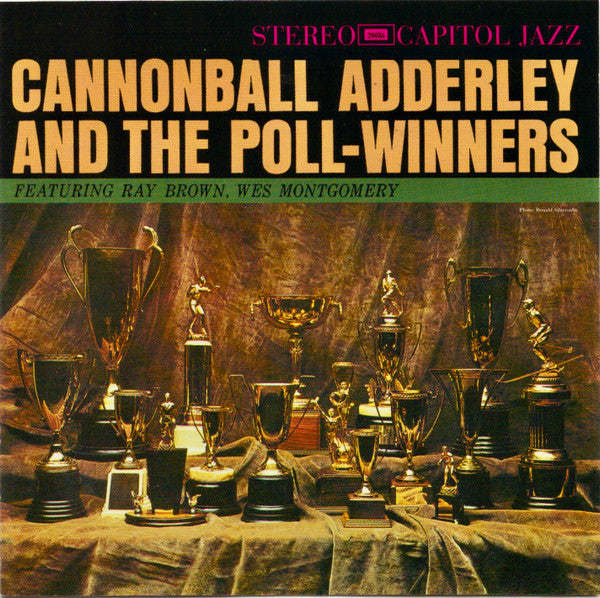 Cannonball Adderley – Cannonball Adderley And The Poll-Winners Featuring Ray Brown And Wes Montgomery Club Edition CD