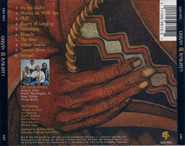 Urban Knights ‎– Urban Knights CD VG+/VG+