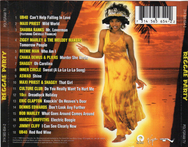 Various ‎– Reggae Party CD Mint Condition