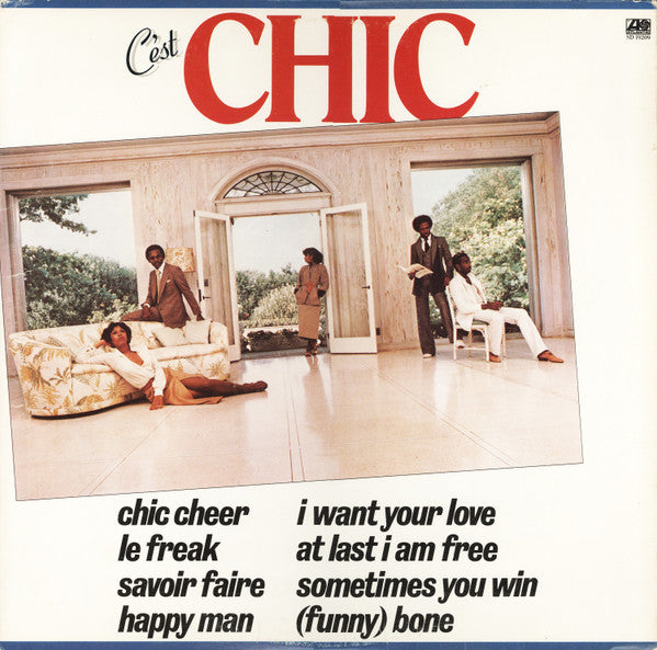 Chic ‎– C'est Chic Vinyl LP (RI Pressing) VG+/VG+