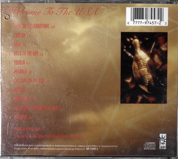 Zulu Spear – Welcome To The USA CD VG+/VG+