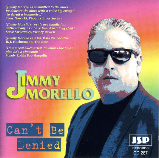 Jimmy Morello – Can't Be Denied CD VG+/VG+