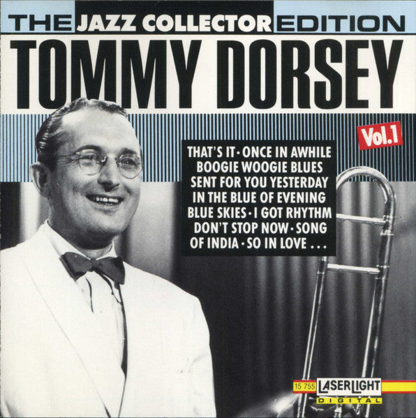 Tommy Dorsey – Tommy Dorsey Vol. 1 CD VG+/VG+