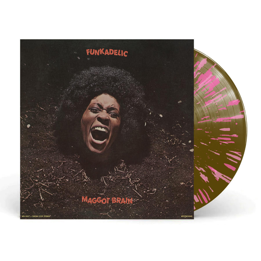 Pre-Order Funkadelic-Maggot Brain Midwest Exclusive on Brown Vinyl w/ Pink Splatter Vinyl LP Pre-Order 09-11-2026