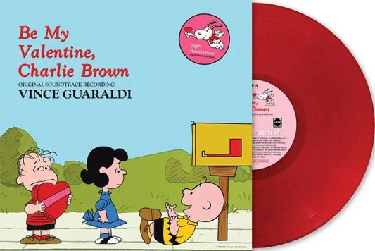 Vince Guaraldi-Be My Valentine, Charlie Brown: 50th Anniversary Edition (Original Soundtrack Recording) (Indie Exclusive, "Heartburn" Red Colored Vinyl)