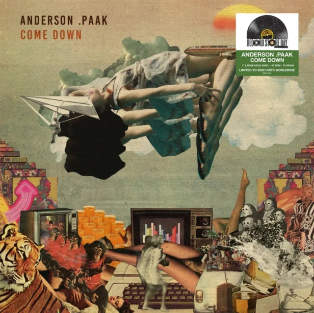ANDERSON .PAAK- COME DOWN SINGLE RSD 7" VINYL
