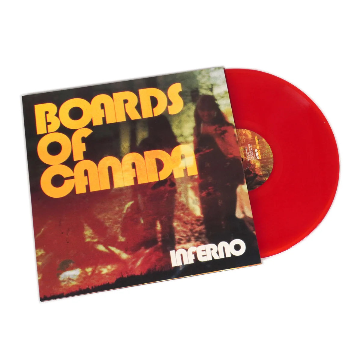 Boards Of Canada-Inferno  DELUXE EDITION, TRANSPARENT RED 2X VINYL LP