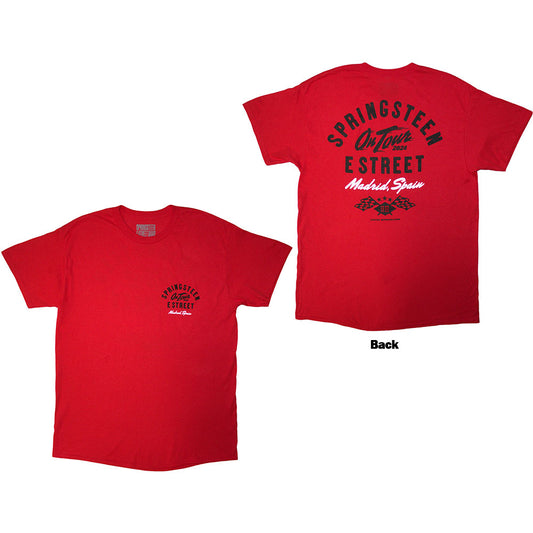 Bruce Springsteen Tour '24 Madrid Event Red