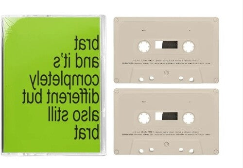 Charli XCX Brat And Its Completely Different But Also Still brat (Colored Cassette, Beige) (2 Cassette's)