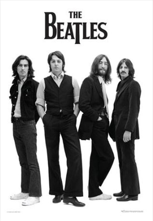 Beatles-B&W Poster