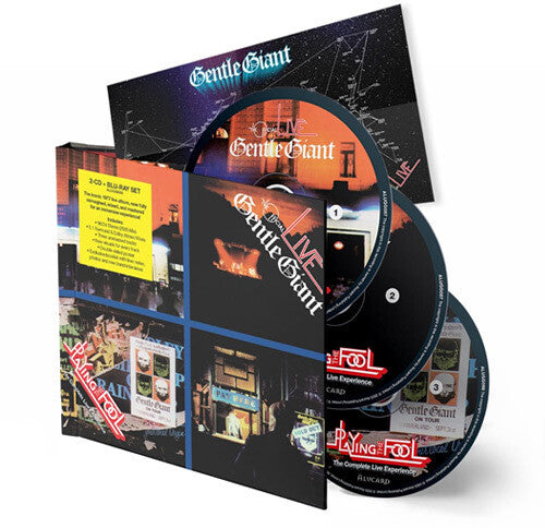 Gentle Giant Playing the Fool: The Complete Live Experience (2 Cd's + Blu-Ray)