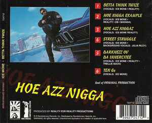 Ice Mone ‎– Betta Think Twize