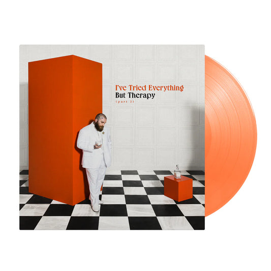 Teddy Swims- I've Tried Everything But Therapy (Part 2) (Solid Tangerine Colored Vinyl)