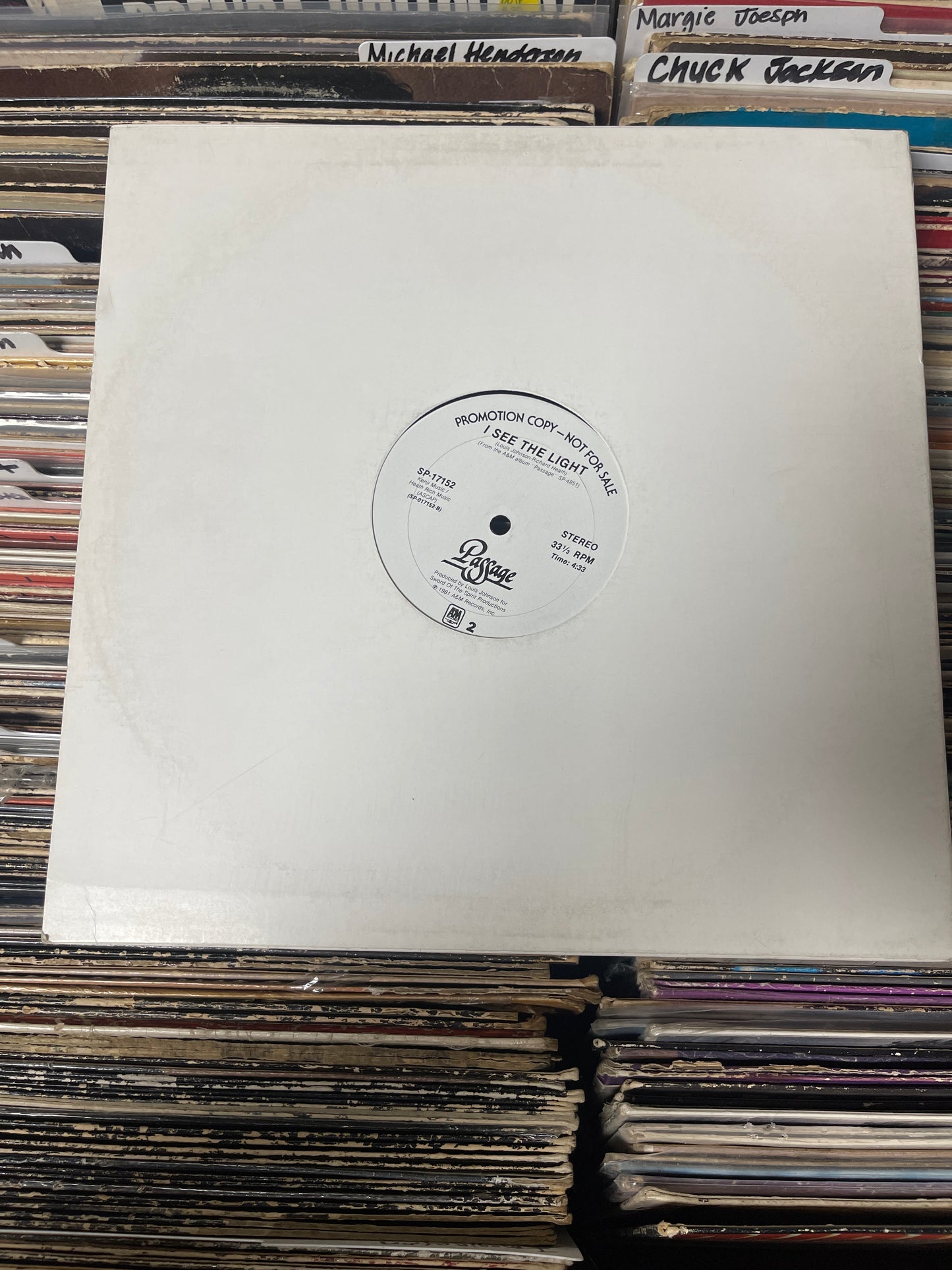 Passage – Have You Heard The Word 12" Promo Vinyl LP VG+