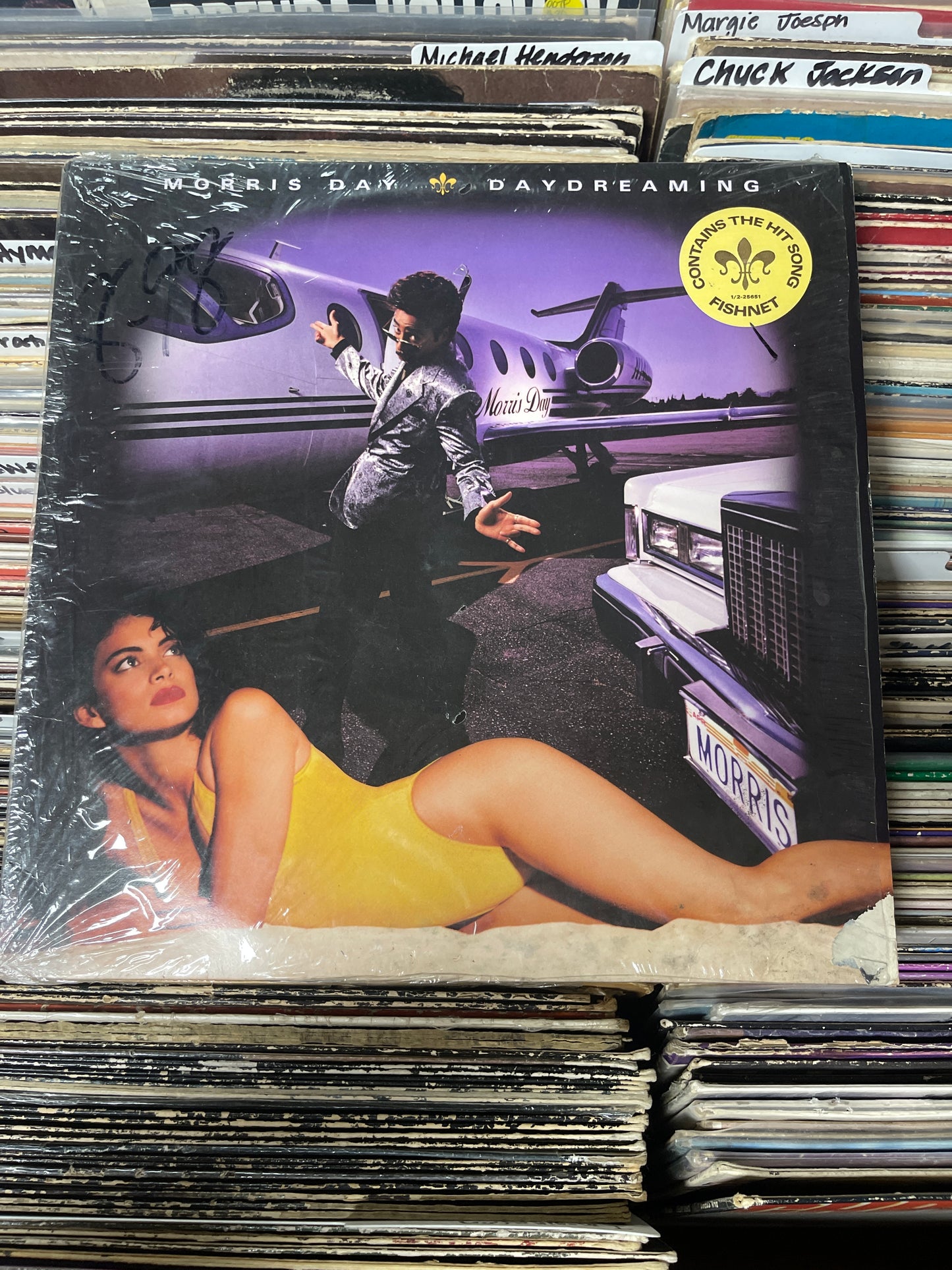 Morris Day ‎– Daydreaming Vinyl LP 9 25651-1 VG/VG
