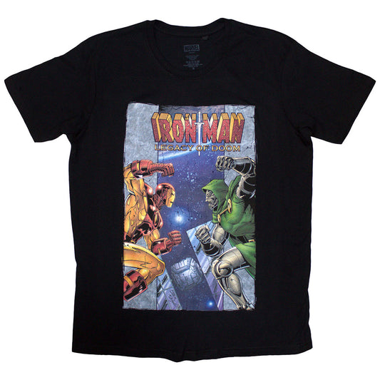 Marvel Comics Iron Man vs Dr Doom Black