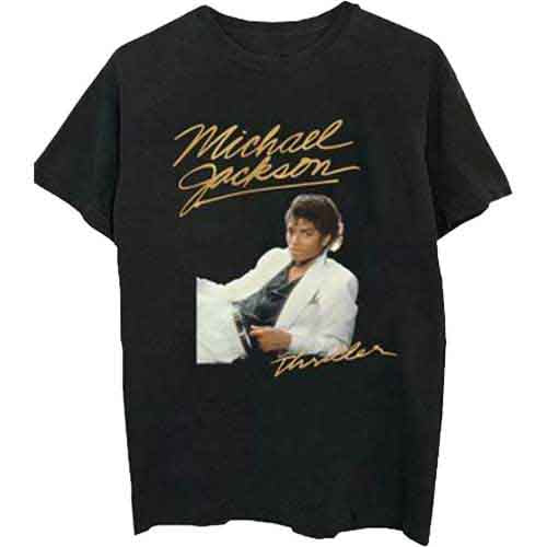 Michael Jackson Thriller White Suit Black