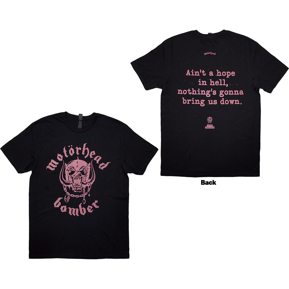 Motörhead Bomber Lyric Black