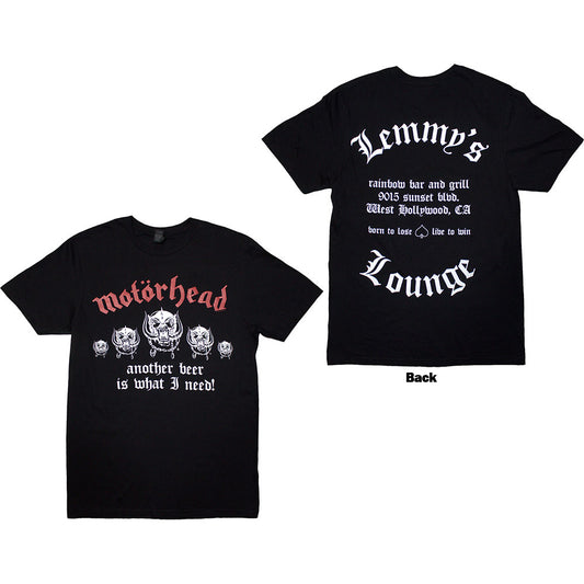 Motörhead Lemmy's Lounge Black