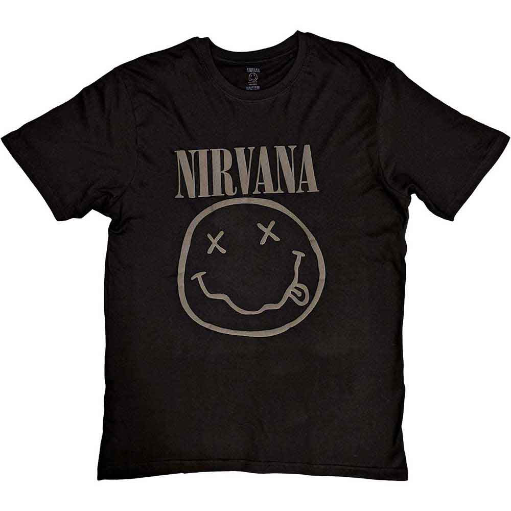 Nirvana Black Happy Face Black
