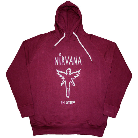 Nirvana In Utero Outline Red