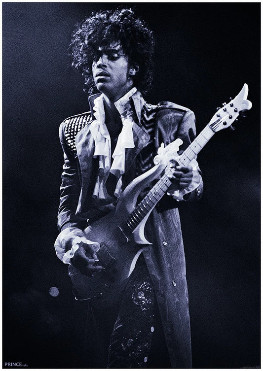 Prince Live B&W Poster