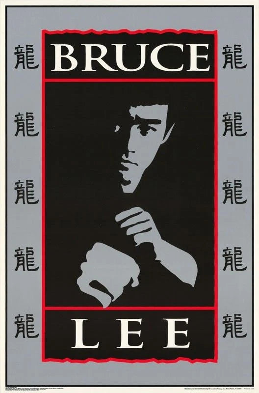 Bruce Lee-Fists Poster