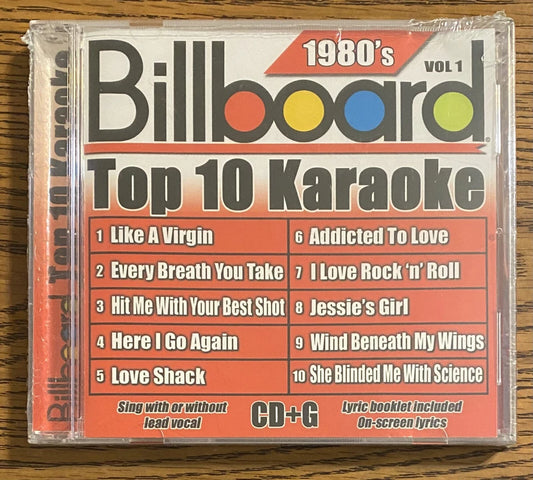 Unknown Artist – Billboard Top 10 Karaoke 1970's Vol. 1 CD Mint Condition