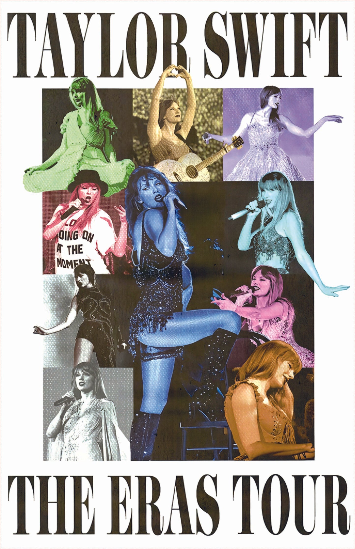 Taylor Swift The Eras Tour Poster
