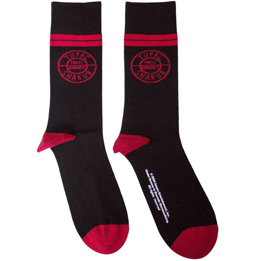 Tupac Circle Logo Black