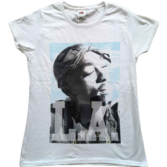 Tupac LA Skyline White